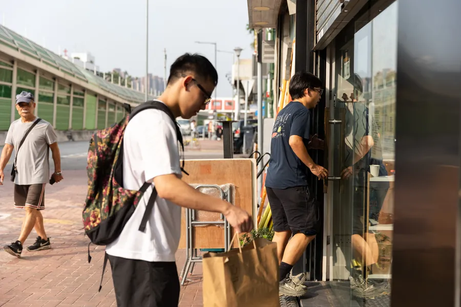 合作小店將廚餘交俾研究員